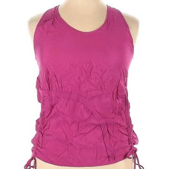 Next Women’s Sleeveless Drawstring Tank Top - Size 14 Petite, Pink, NWT - Picture 2 of 8